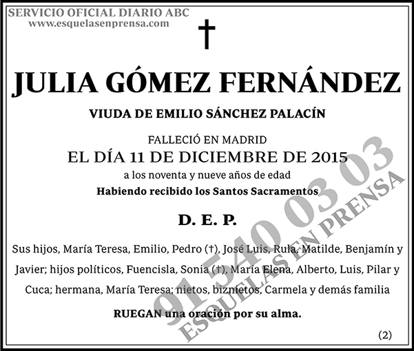 Julia Gómez Fernández